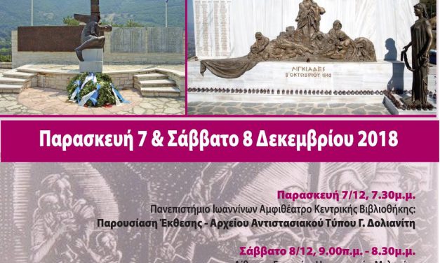 Επιστημονικό Συμπόσιο: «Αντίσταση, Ολοκαυτώματα & Λογοτεχνία – Ο αγώνας για Μνήμη & Δικαιοσύνη»
