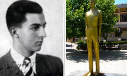 Μαθιός Πόταγας, ο 17χρονος που οι Ναζί εκτέλεσαν εν ψυχρώ επειδή τους έκλεισε το δρόμο. Ήταν η πρώτη πράξη αντίστασης στην κατεχόμενη Ελλάδα. Οι μαθητές – σύμβολα της Αντίστασης