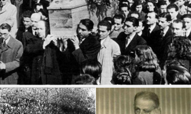 «Σ’ αυτό το φέρετρο ακουμπά η Ελλάδα!»