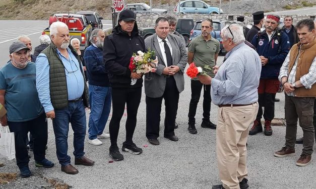 Θερμή υποδοχή στον Στέργιο Αράπογλου από τον λαό της μαρτυρικής Βιάννου